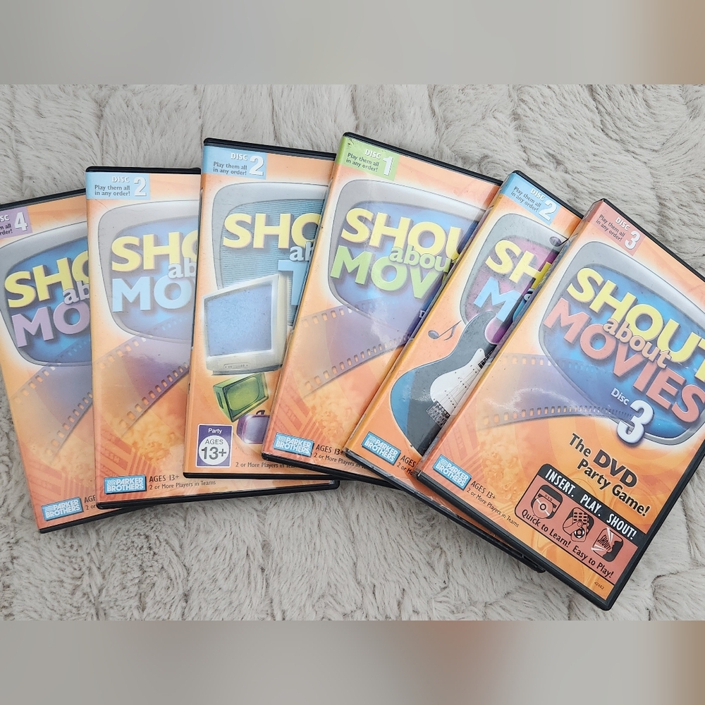 Shout About Movies DVD Game Set